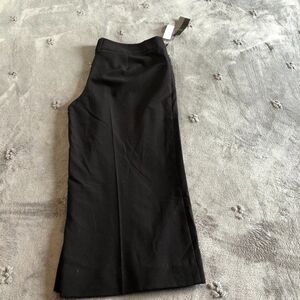 Sz10 Black Pants Capris Bisou Bisou Womens NWT       KS